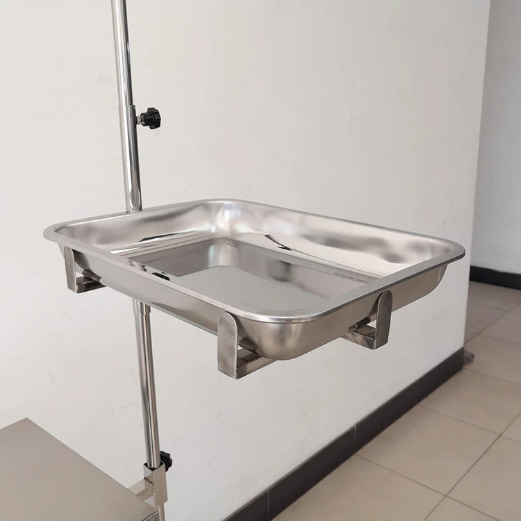 Approved High Quality 304 Stainless Steel Temperature Control Veterinary Surgery Table Customized Vet Operating