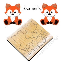 Fox New Wooden Cutting Dies Suitable for Common Mold Scrapbook Machines on the Market