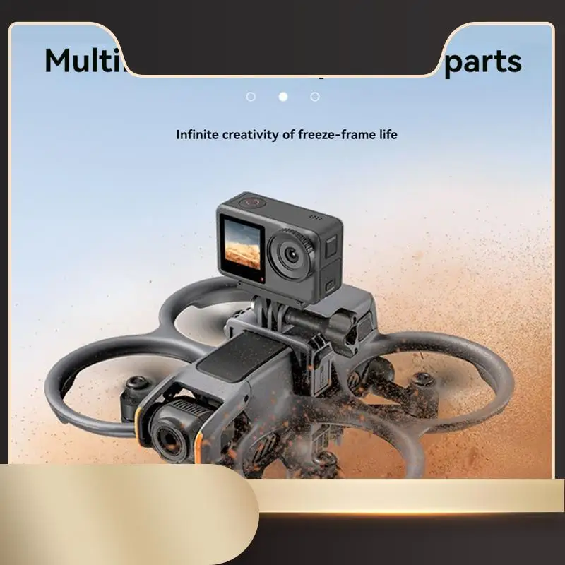 

STARTRC Top Extension Bracket For DJI Avata 2- Extension Mount Holder Compatible With Gopro, Insta360 , DJI Action, Fill Light