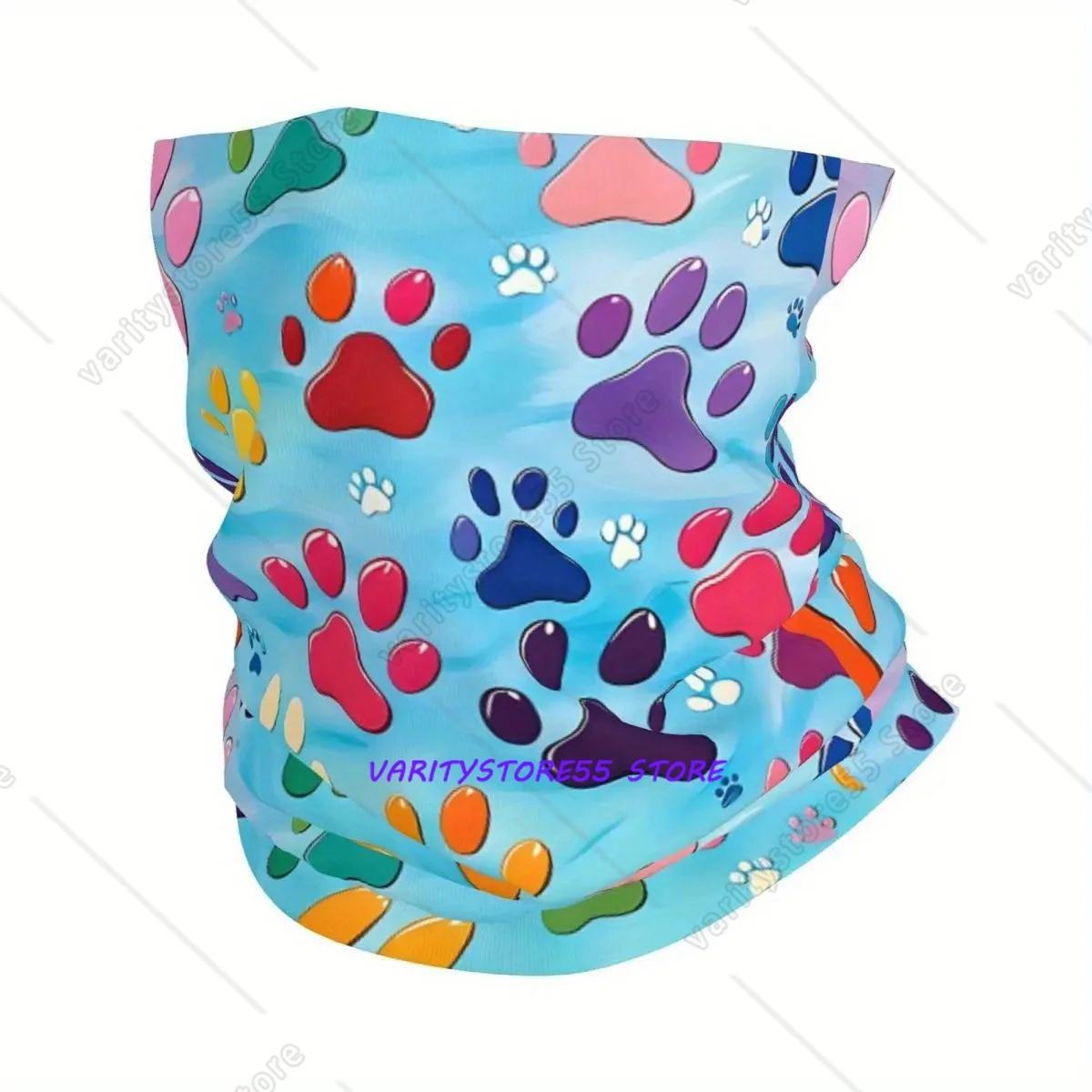 

Шарф-бандана для собак с принтом, многофункциональный, унисекс, для взрослых, на все сезоны