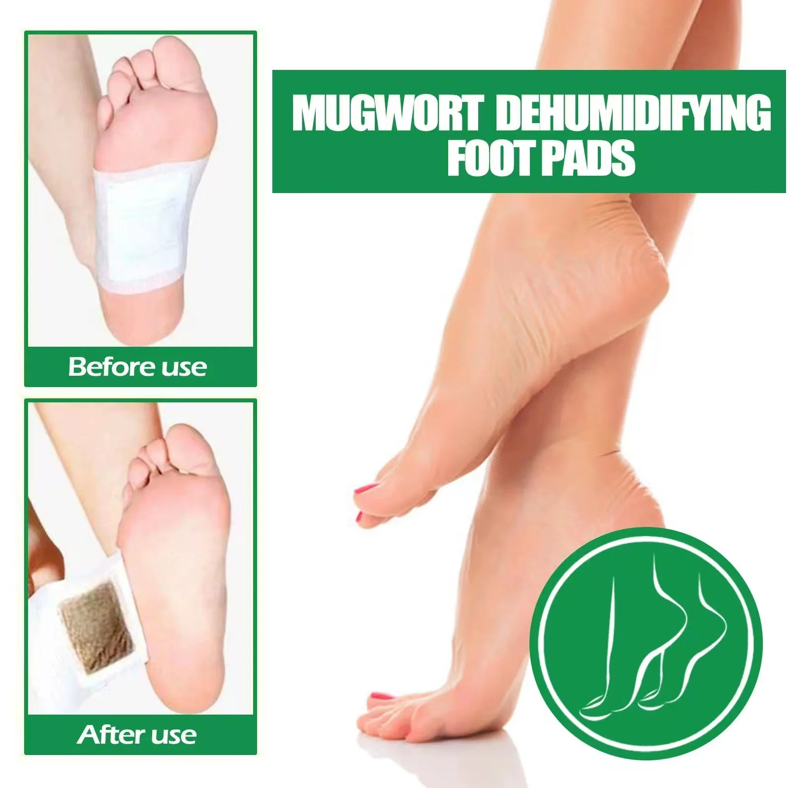 Plant Extracts Foot Massager Pads Improves Sleep Quality Relieves Stress Fatigue Safe and Easy To Use Highly Effective Foot Care