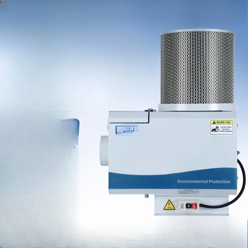 

Industrial machine tool oil mist collector cnc machining center horizontal mechanical fume purifier