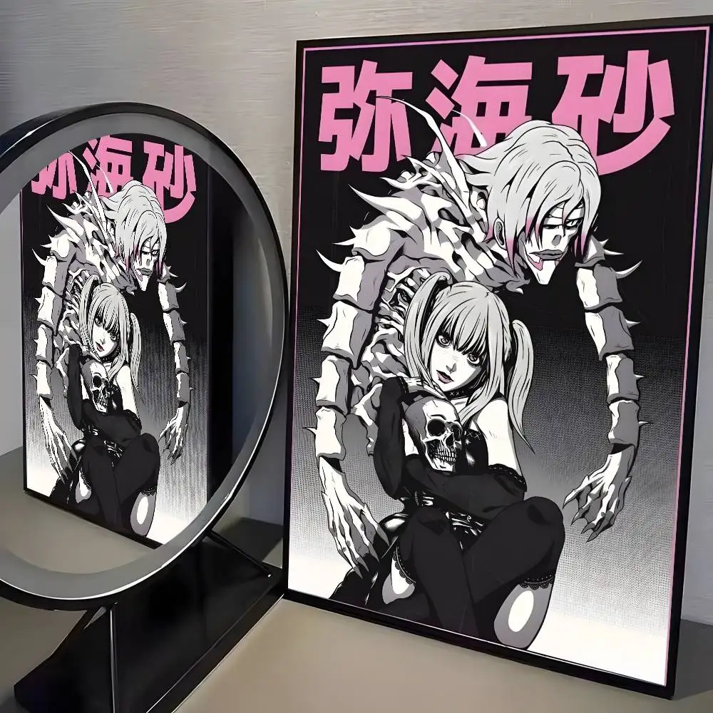 Anime Death Note DN L Klassisches Vintage-Poster Kunst HD-Leinwand Hochwertiger Ästhetischer Druck Papier Wandkunst für Wohnzimmer Heimdekoration – Detail 13