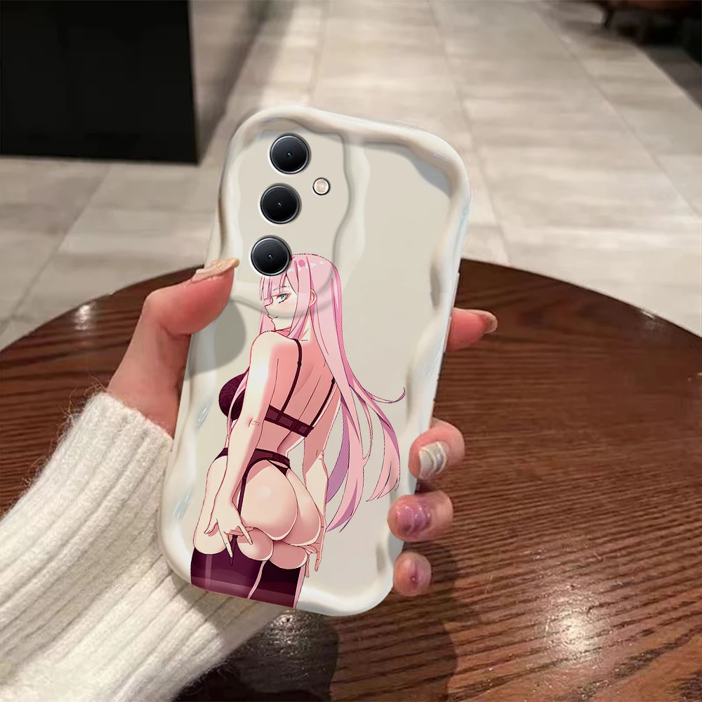 Darling in the Franxx 3D Wave Case For OPPO A98 A94 A93 A92 A79 A78 A76 A58 A57 A55 A38 A33 A17 A16 A15 2020 4G 5G Back Cover