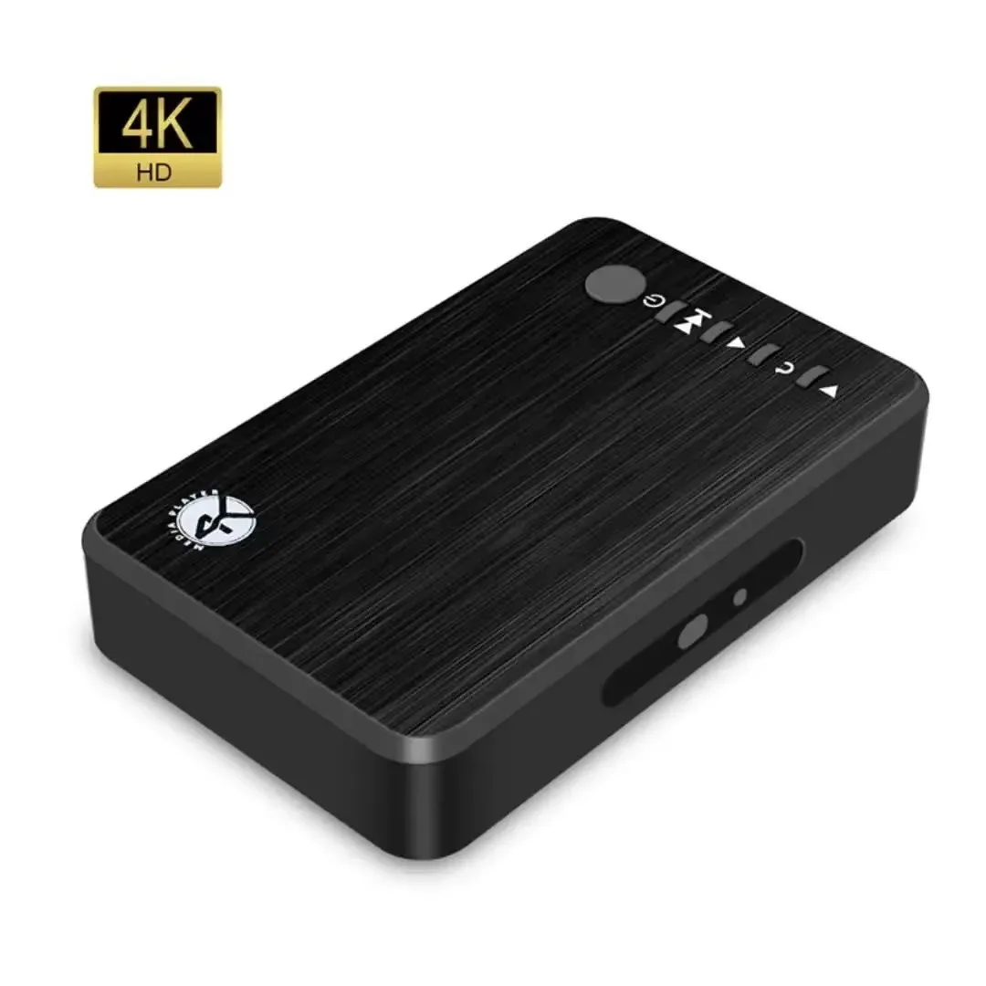 4K Ultra HD Media Player For Car TV SD MMC RMVB MP3 USB External HDD U Disk MultiMedia Media Player Box With VGA SD MKV H.265