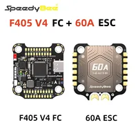 SpeedyBee F405 V4 BLS 60A 30x30 FC&ESC Stack Flight Controller ESC Kit Bluetooth Configuration Remote Control Drone Accessories