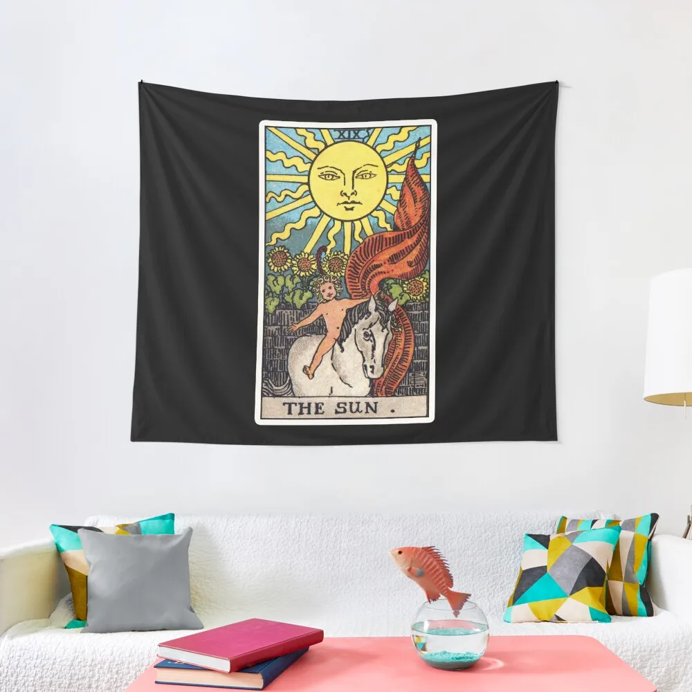 

XIX. The Sun Tarot Card Tapestry Room Decor Korean Style Bedroom Decorations Decoration Wall Tapestry