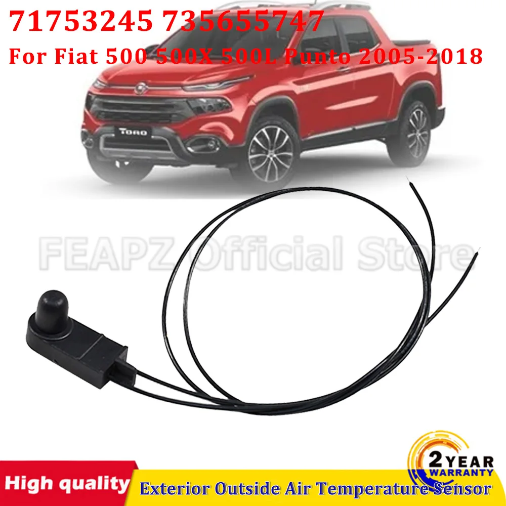 71753245 735655747 For Citroen C4 Fiat Grande Punto 500 Peugeot Ambient Exterior Outside Air Temperature Sensor Car Accessories