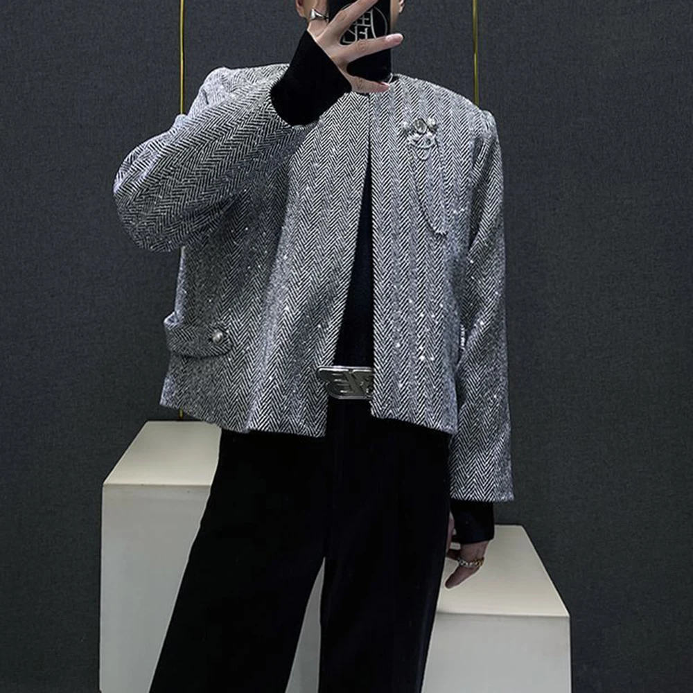 Veste décontractée texturée à  - Men'S Fashion Aesthetics avis et prix