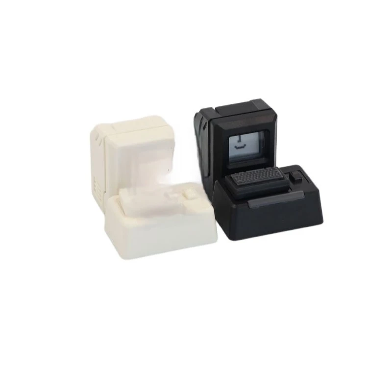 Mac Keycaps Fc Red And White Machine Keycaps tastiera meccanica 80s Mac Macintosh Retro personalizzato trasparente Cute Keycaps