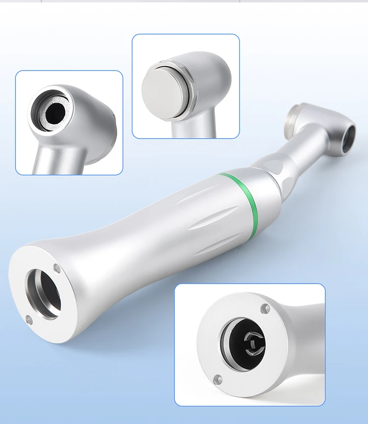 AZDENT Dental 10:1 Kontrawinkel-Endo-Niedriggeschwindigkeits-Handstück mit Druckknopf 60 ° Werkzeug für die Wurzelkanalbehandlung in der Zahnmedizin – Detail 2