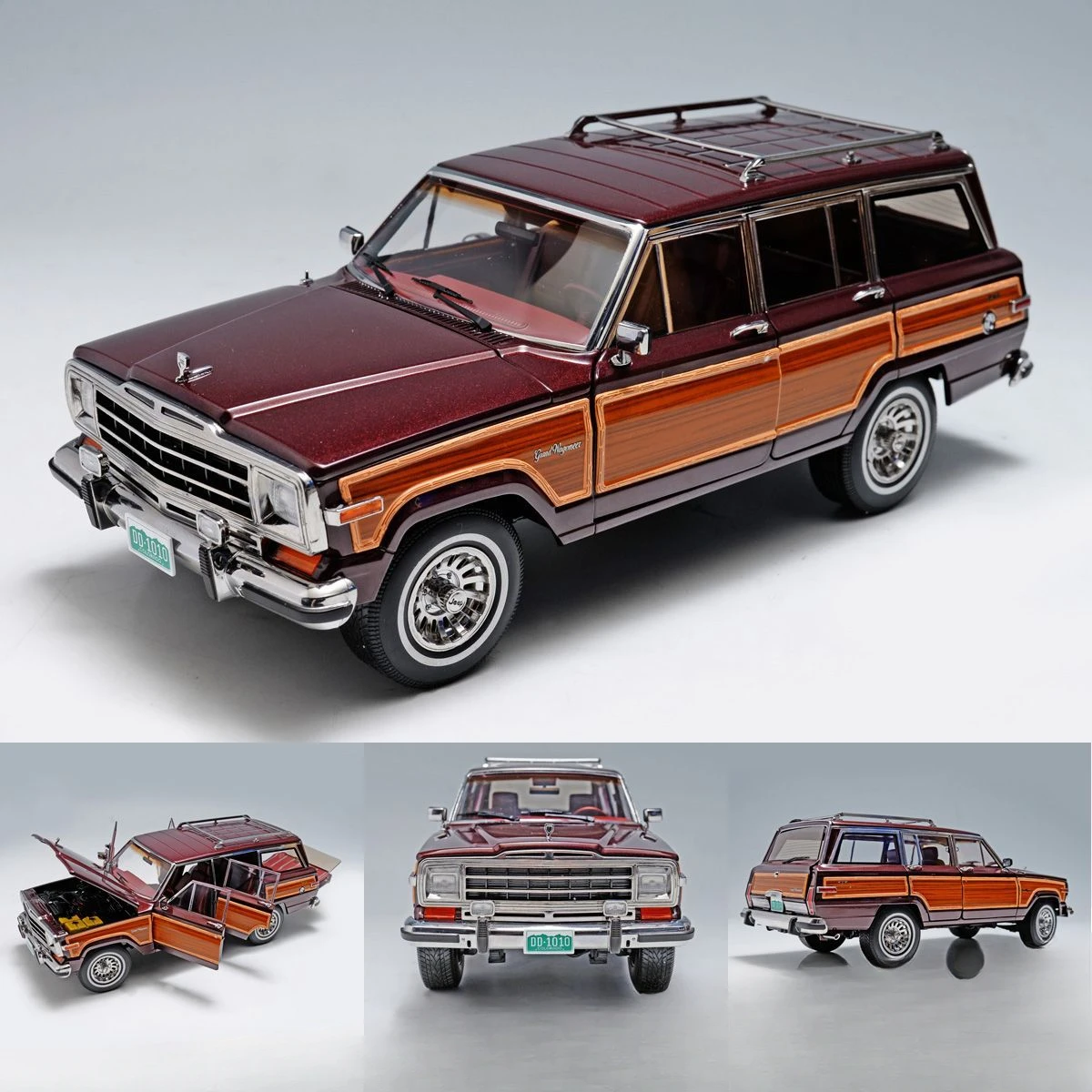 

Модель DD 1:18 Jeep Wagoneer, ограниченная серия, Полноразмерная модель из сплава