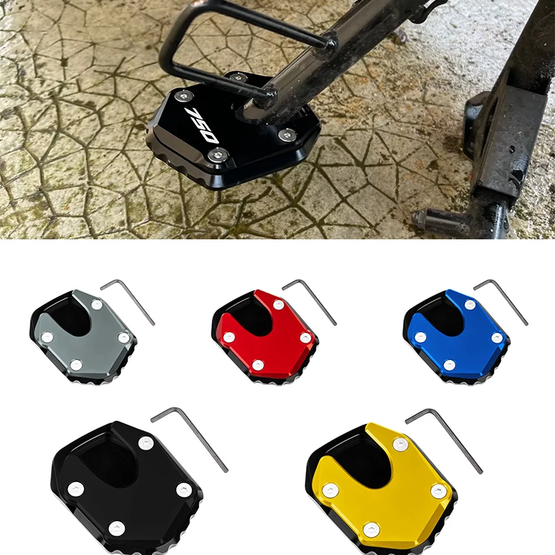 

For Honda FORZA 750 Forza750 2020 2021 2022 2023 Motorcycle Accessories Kickstand Foot Side Stand Extension Pad Support Plate