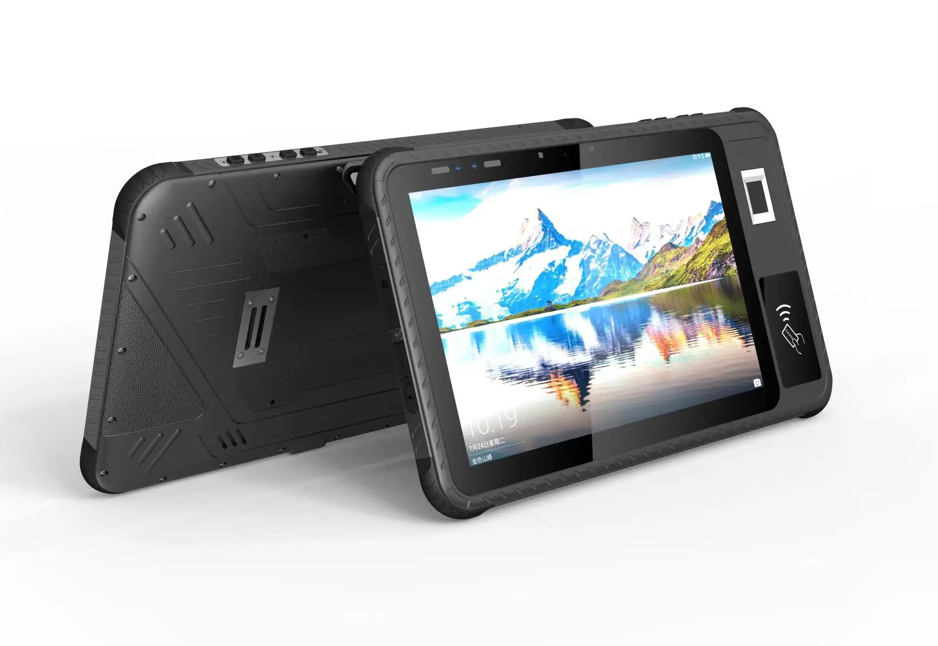 MTK6765 OEM 4Gb+64Gb Wall Mounted IP65 Water-Proof IPS Front NFC 4G LTE Rugged Tablet Pc