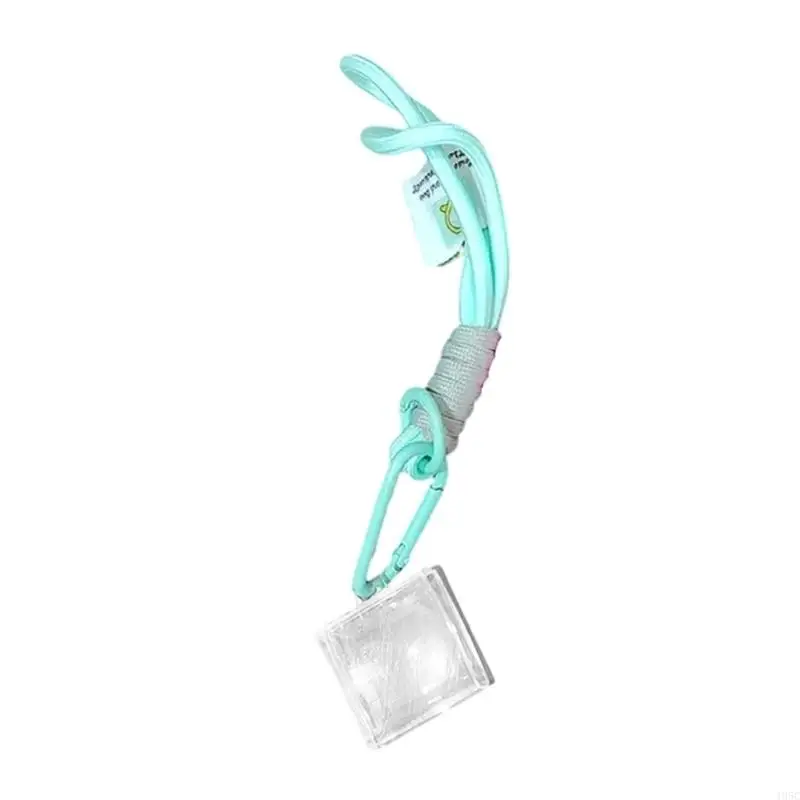 195C Modern Pixelation Filter Keychain Sturdy Acrylic Material For Keys Cards Decors