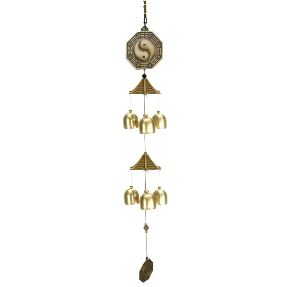 Vintage Metal Wind Chime Pisces Elephant Ornament Wind Chime Pendant Lucky Pendant Car Home Decoration Gift For Friends E3X6