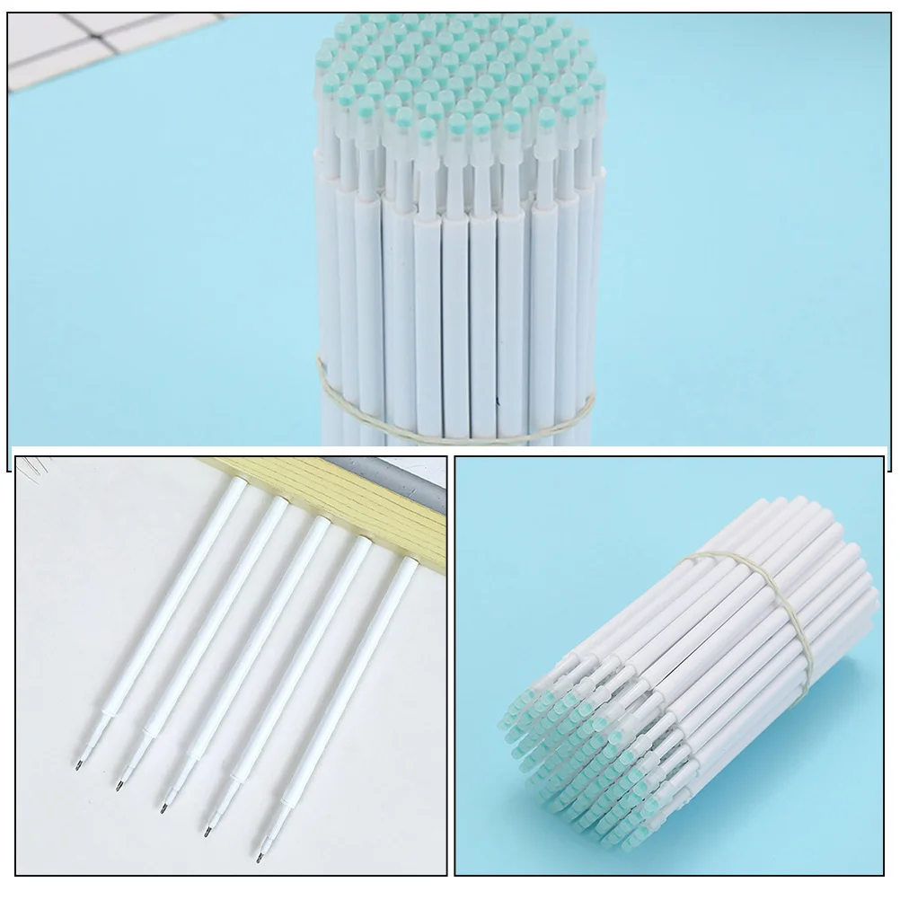 

100Pcs Pen Refills Neutral Gel Ink Refills Smooth Writing Office Stationery Gel Pen Refillable Writing Stationery