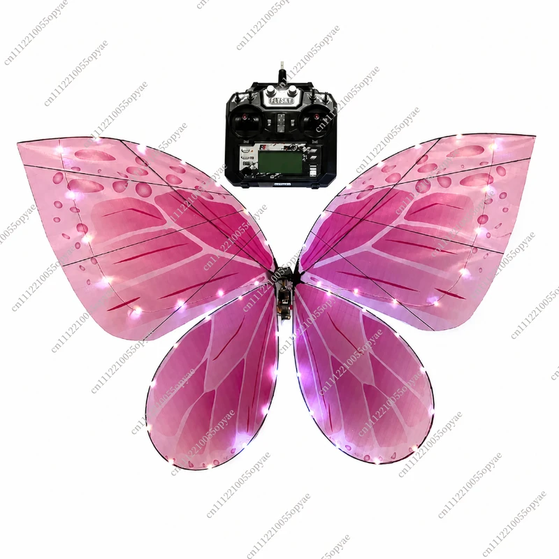 Stunning Beautiful RC Bionic Butterfly Fairy Drone Glass Flapping Wing Butterfly Aircraft Stage Show Decoration