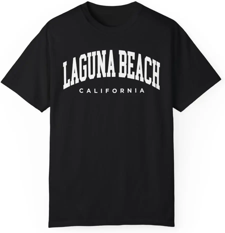 Laguna Beach California Adult Unisex Comfort Colors Short Sleeve T-Shirt