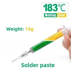 KEK  NANO Special Solder Paste USE for DOCK FPC Connector Needle Cylinder Type 138℃ 183 ℃ Medium Temperature Maintenance Tin Pas