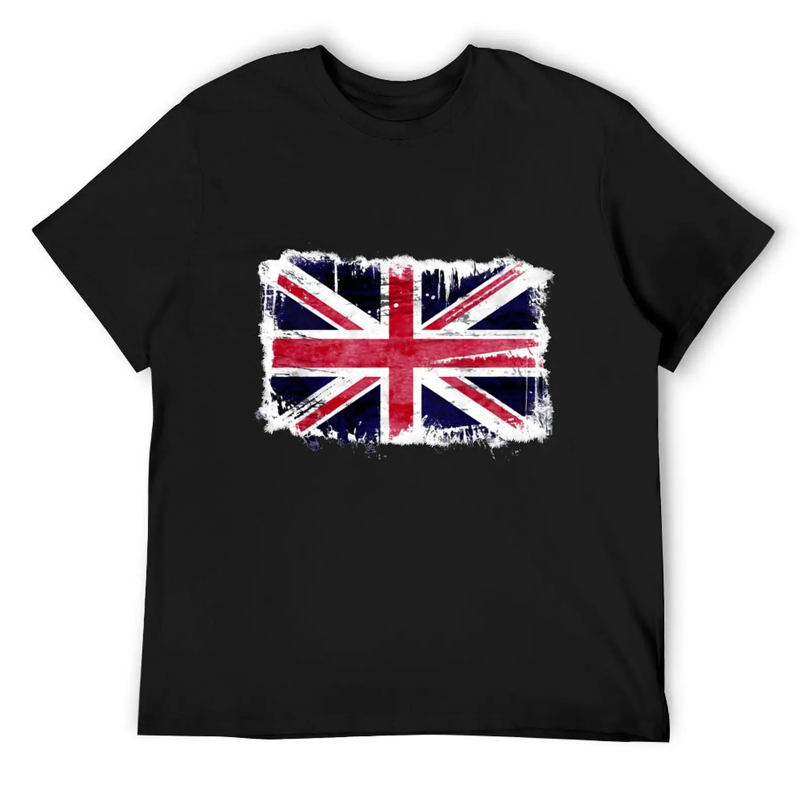 Distressed Union Jack Flag T-Shirt boys whites graphic t shirts mens vintage t shirts