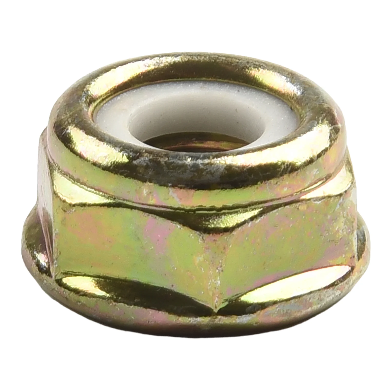 M10 x 1.25 Left-Hand Thread Nuts Set of 2 for Brushcutter Use in Professional Lawn Trimming and Brush Clearing Operations