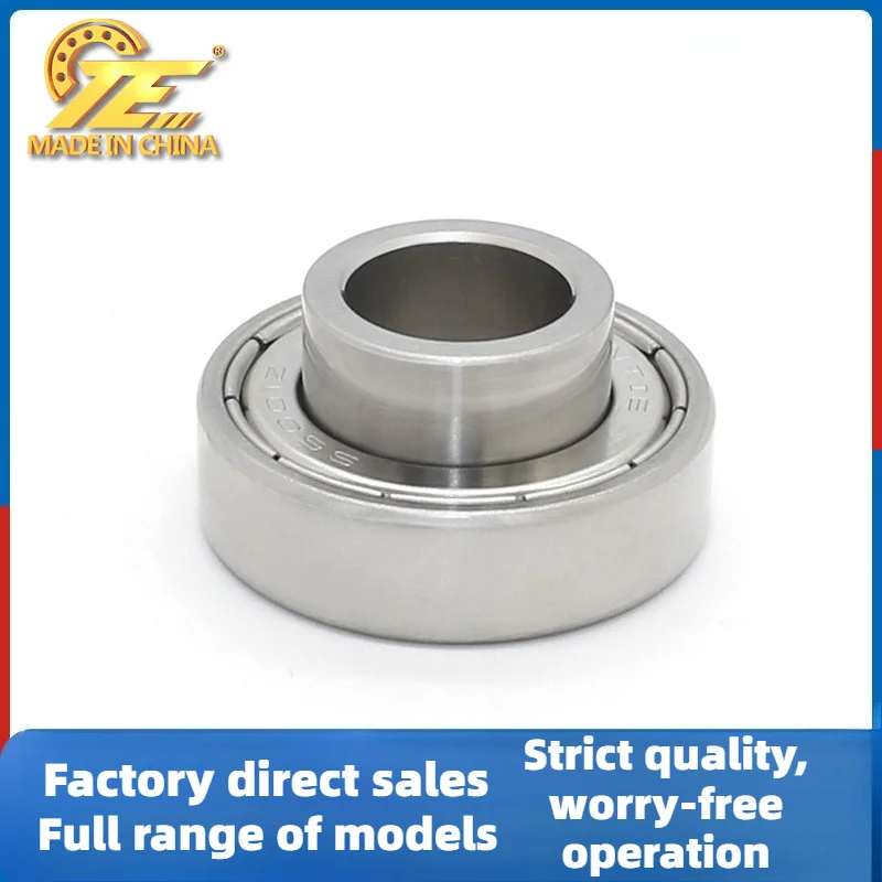 Non-standard deep groove ball bearing S6001ZZ inner ring unilateral protruding bearing wholesale 12 * 28 * 14mm