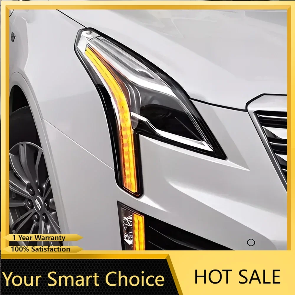 

Upgraded High Configuration Car Front Lamps For Cadillac XT5 2016-2019 Auto Headlights Assembly LED Projector Lens Accessories
