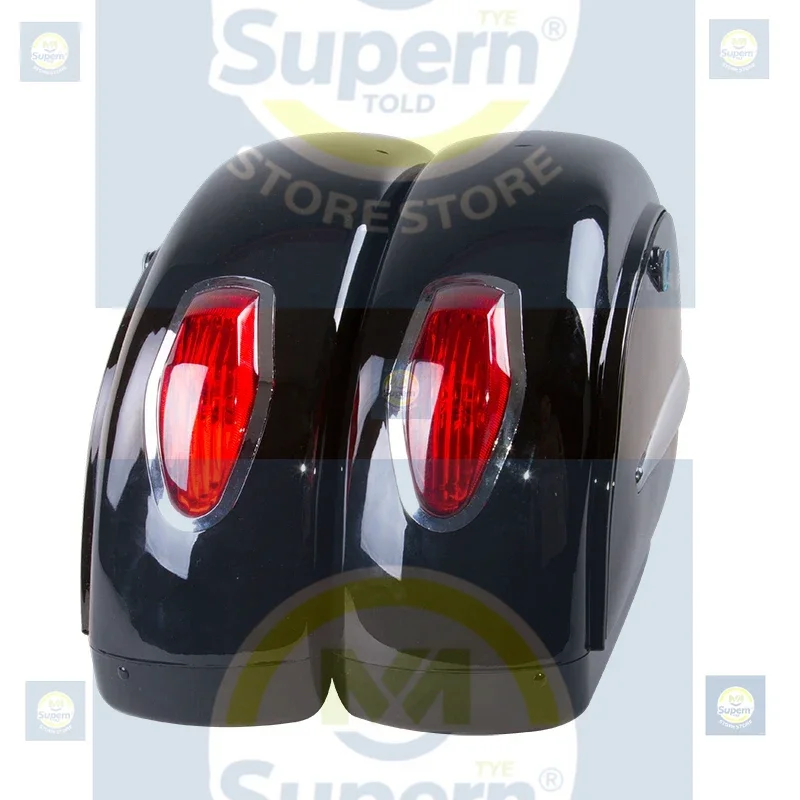 Bolsa lateral Universal para motocicleta Prince, Noma Typhoon Prince Lifan v16 K19 Benda 250 400