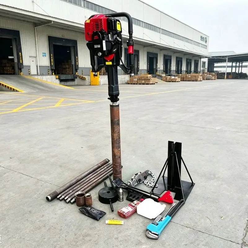 Customized Hot‑selling Backpack‑type Core‑Sampling Drilling Rig for Field Geological Investigation & Small Water Well Drilling