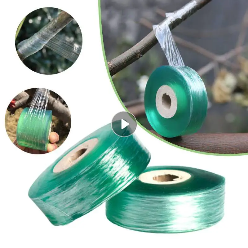 PE Grafting Tape Film Self-adhesive Garden Tree Plants Seedlings Vine Tomato Grafting Engraft Accessories Stretchable 2cm Width