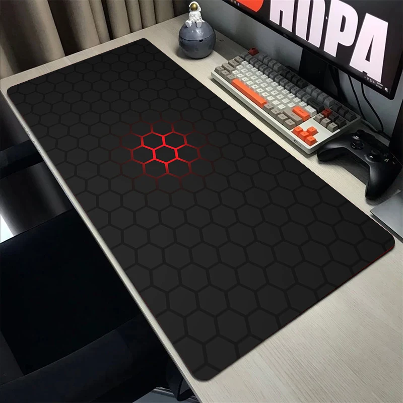 

Geometric Original Mouse Pad Gamer Pc Gaming Accesorios Mousepad Locking Edge Desk Mat Computer Keyboard Deskmat Soft Mause Ped