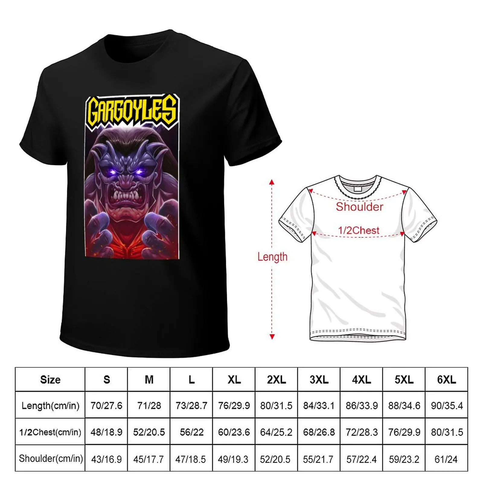 Gargoyles - Goliath T-Shirt Active Wear Sports T-Shirt for Men