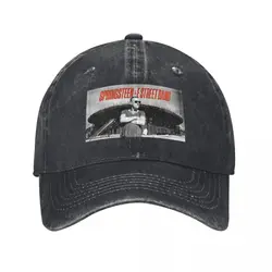 Bruce The E Street Band Springsteen Thunder Road Baseball Cap Distressed Denim Sun Cap for Men Women Outdoor Summer Hats Cap