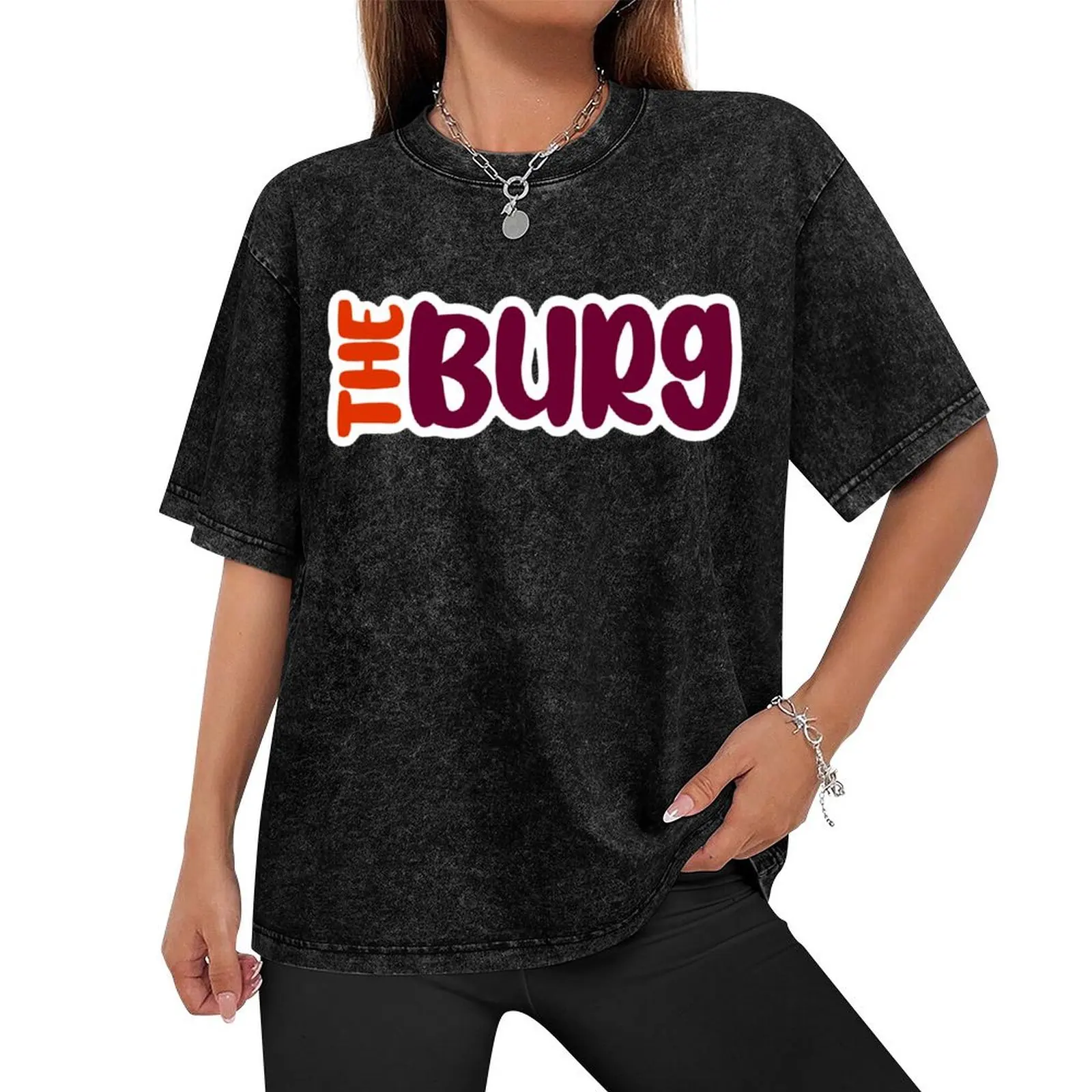 The Burg T-Shirt Short sleeve tee graphic t shirts boys whites shirts graphic tee men