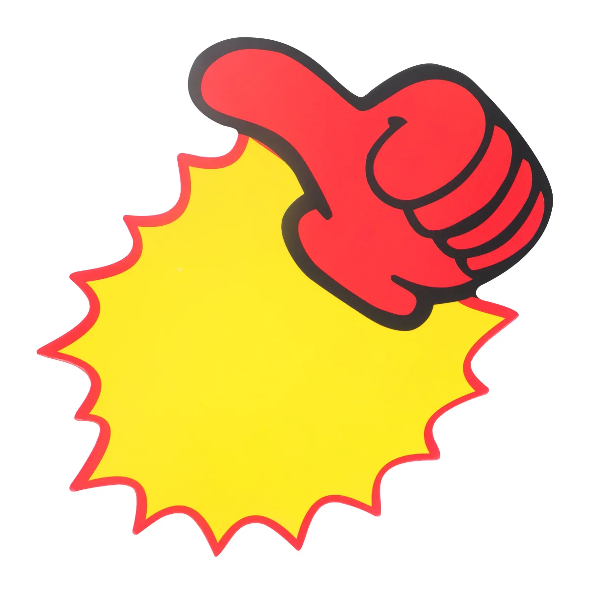 100 قطعة ملصق انفجار علامات ورقية للإعلان ألوان زاهية محمولة لمتجر السوبر ماركت مول استخدام ملصق سعر الورق البقالة