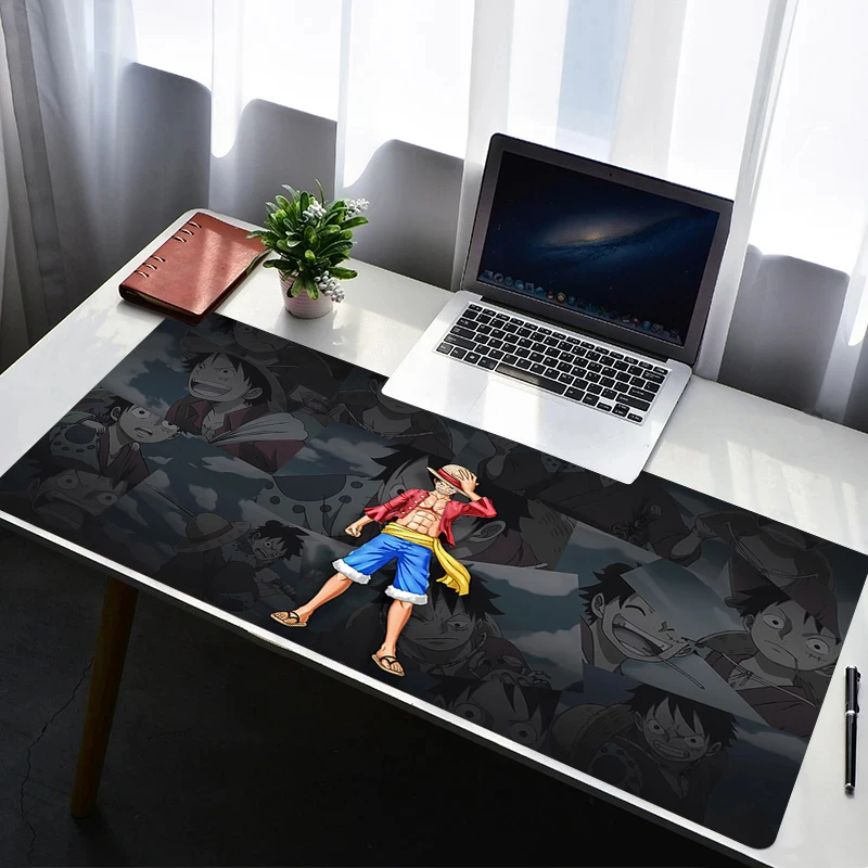 

Mouse Pad PC Non Slip Rubber HD Mousepad Laptop Gamer Cabinet Keyboard Pad Office One Piece Luffy Computer Gaming Desk Mouse Mat