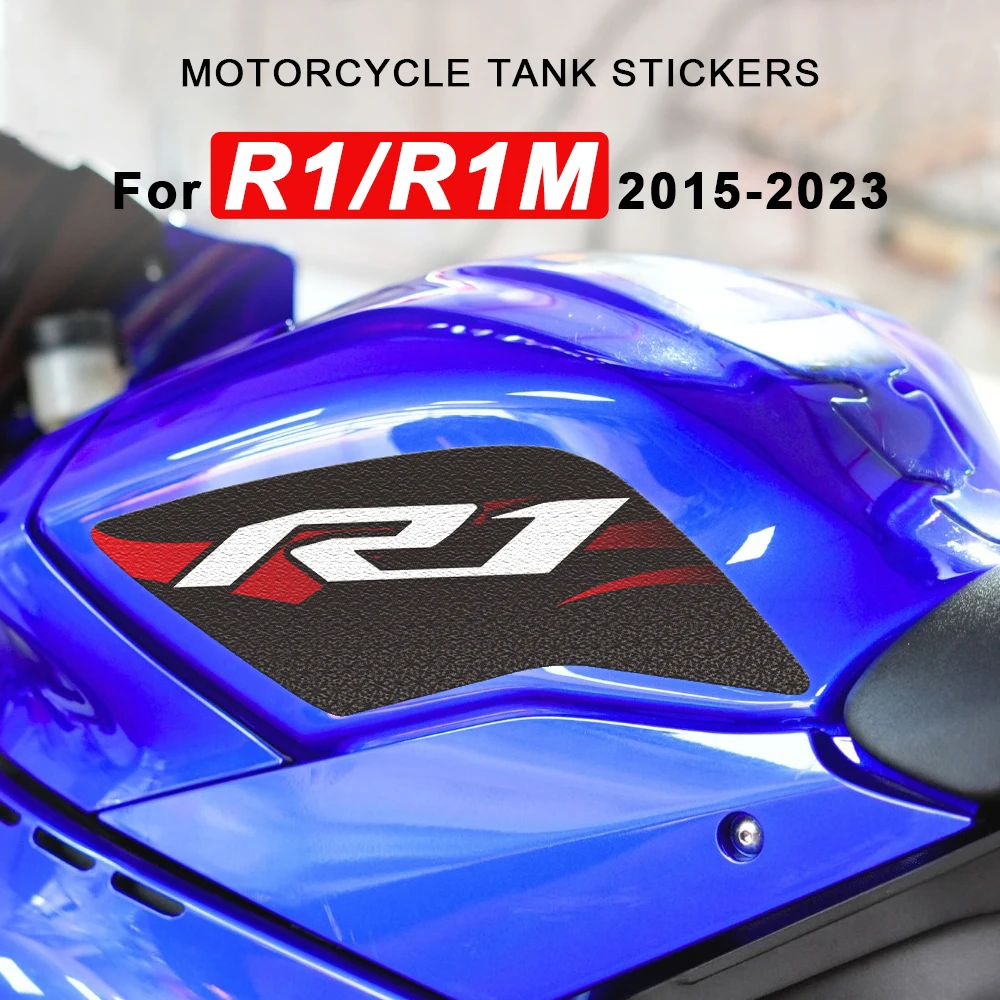 

Non-slip Motorcycle Fuel Tank Pad Stickers Protection For Yamaha YZF-R1 YZF-R1M YZF R1 RM 2015-2023 Motorbike Decals Accessories