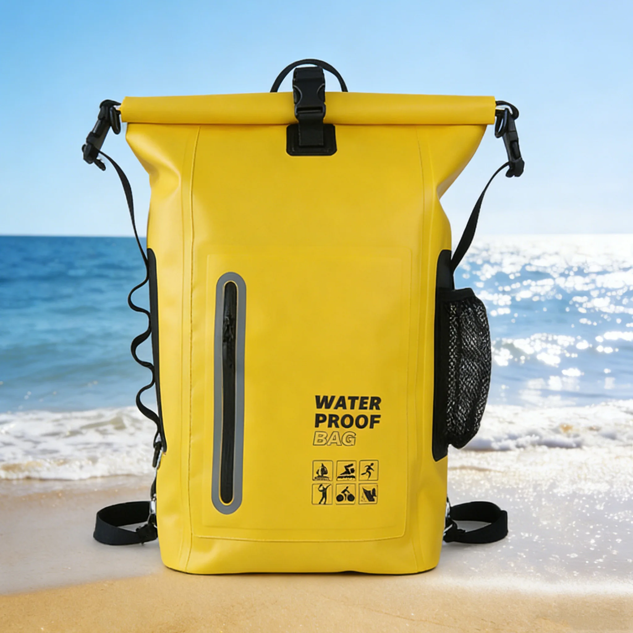 Waterproof Dry Bag Backpack For Kayaking Boating Swimming Beach Outdoor Camping Drifting Rafting Surfing Women Men Sports Bag