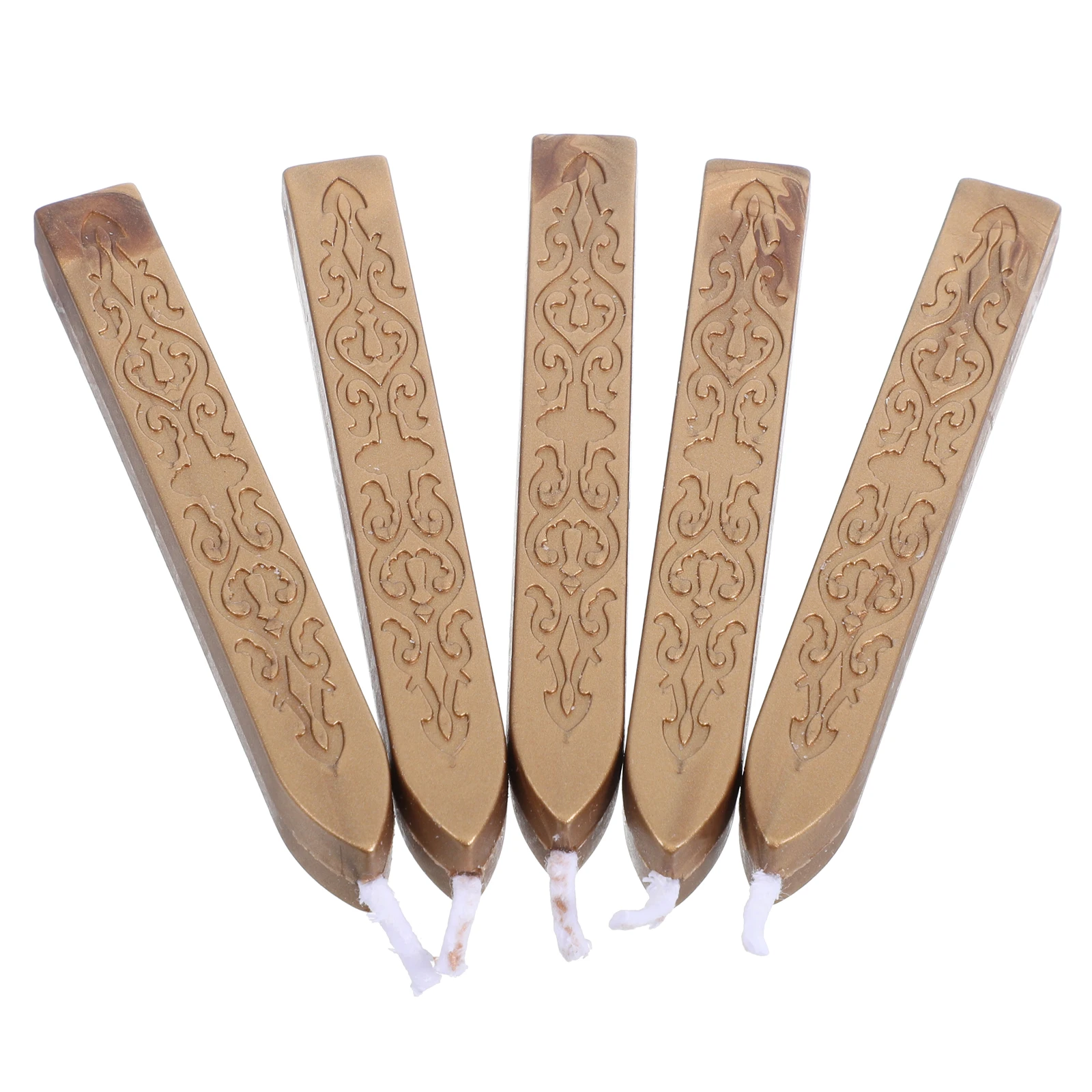 

5 pcs Arrow Wax Sticks Sealing Kits Built in Wick Envelopes Wedding Invitations Crafts Sealing Wax Sticks Glossy Finish