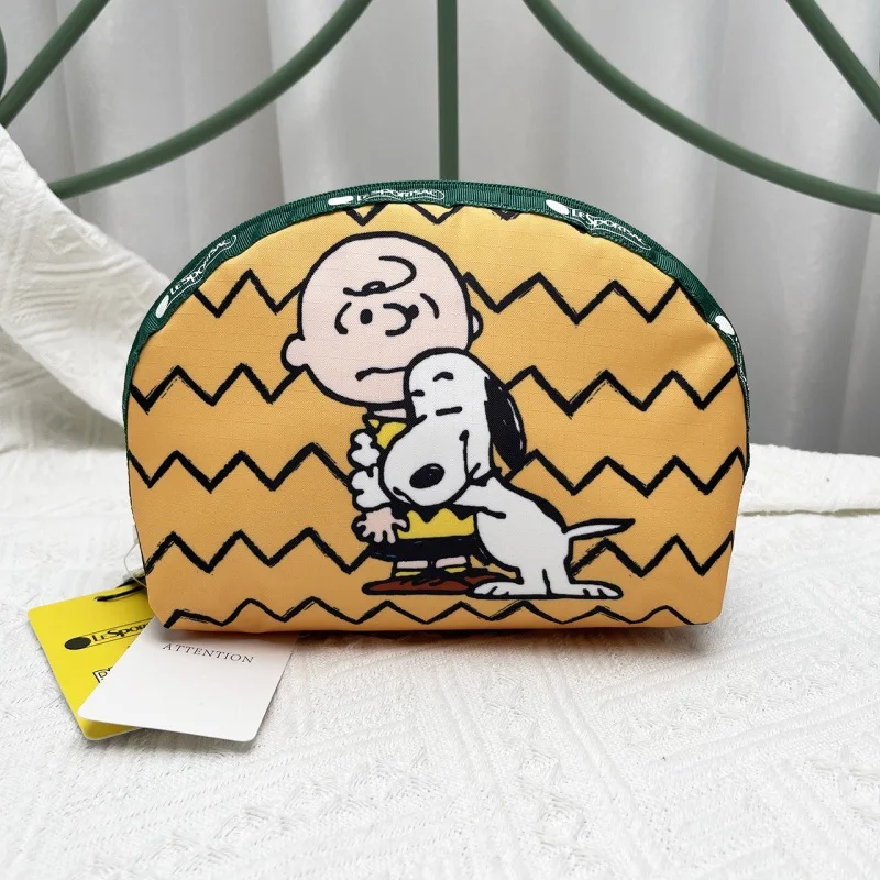 New Women Cloth Bag Snoopy Mickey Cartoon Printing Women\'s Bags Shoulder Bag Handbags Lightweight Waterproof Nylon Crossbody