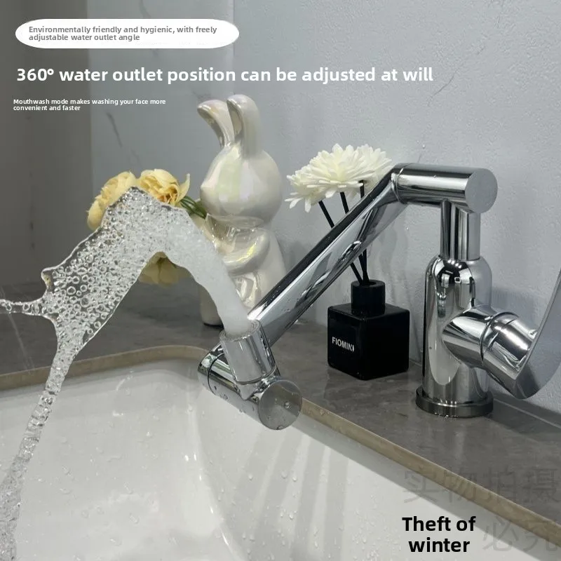mechanical-arm-bathroom-faucet-2-water-outlet-modes-hot-cold-wash-basin-mixer-tap-sus304-stainless-steel-rotatable-sink-tap
