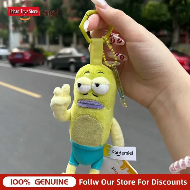 

Potdemiel Spongebob Bikini Bottom Plush Pendant, Portable Backpack Keychain, Trendy Collectible Toy, Nice Friend & Holiday Prese