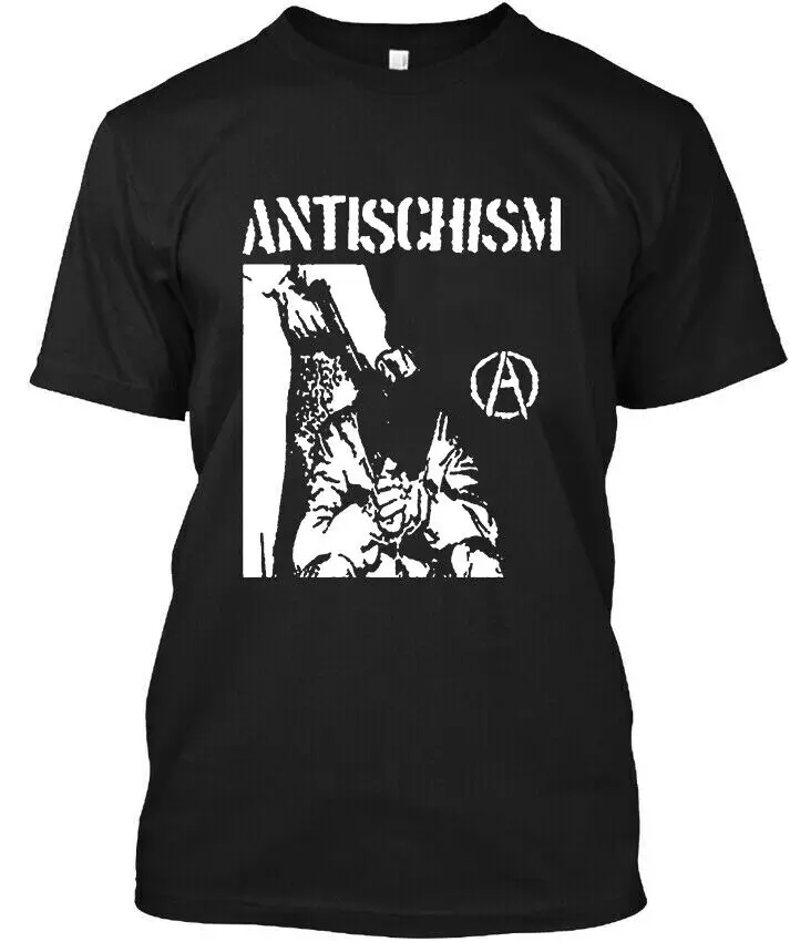 Antischism American Vintage Graphic Retro Art Logo T-Shirt S-4XL  High Quality 100%Cotton Short Sleeve