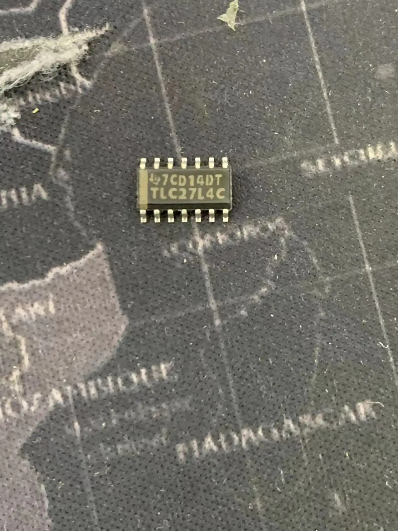 Correspondência BM e One-Stop Chip, TLC27L4C, Compra Original