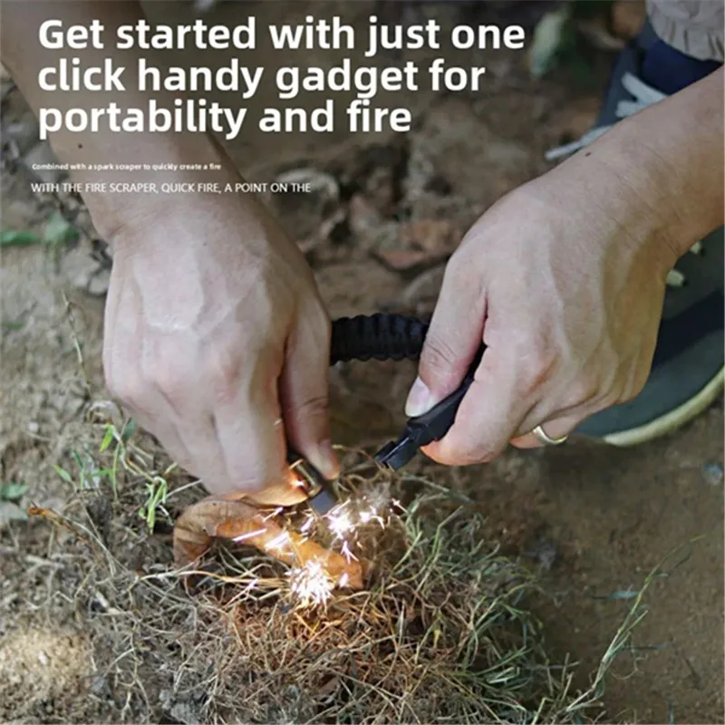 

NEW 2025 Outdoor Multi-function Paracord Survival Bracelet Men Women Camping Adventure Emergency Rescue Survival Rope Bracelet