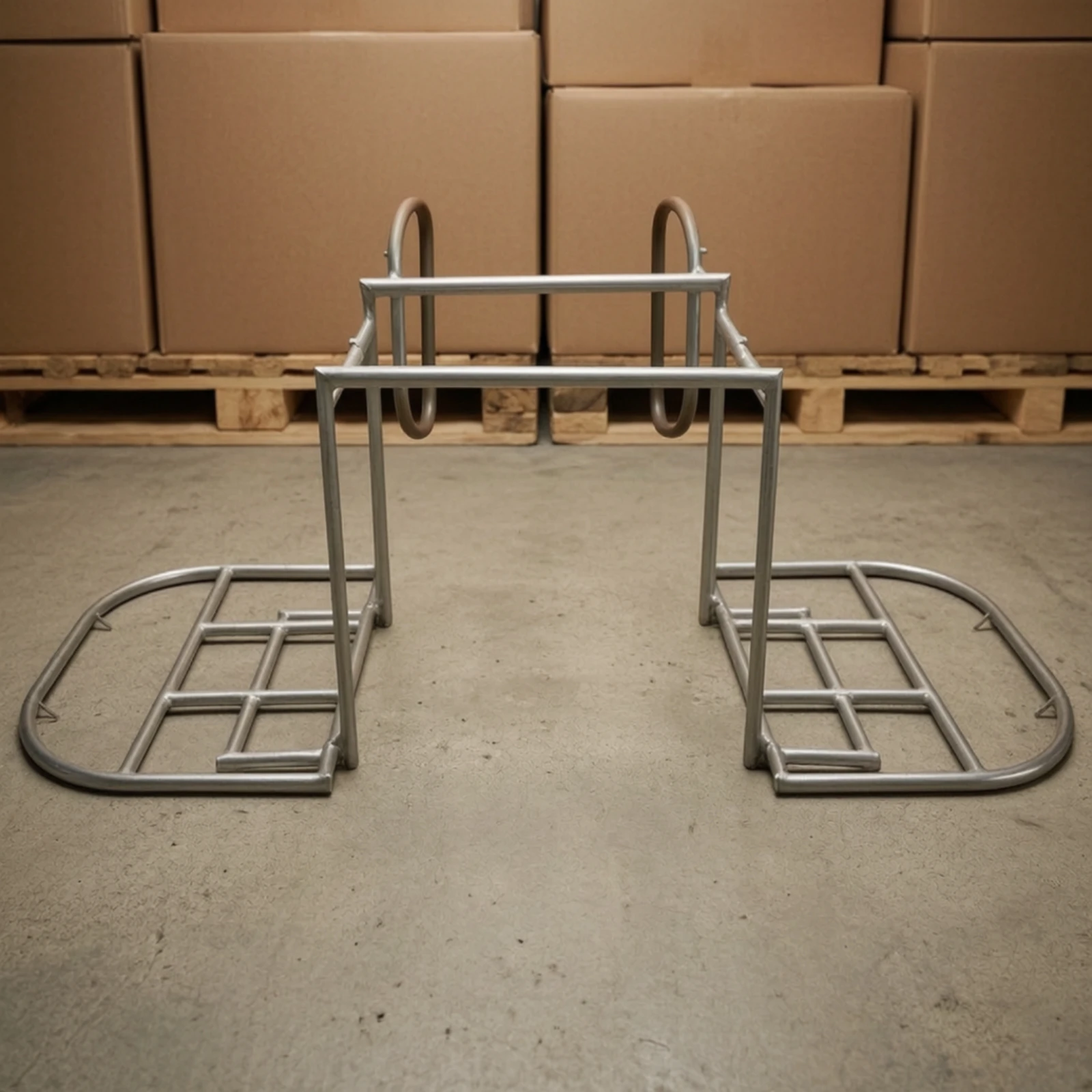 Motorcycle Rear Cargo Rack Adjustable Motorcycle Carrier with Side Platforms Rear Cargo Rack Stable Silver for Motorcyclists