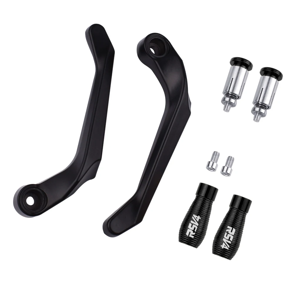 Motorcycle Aluminum Handlebar Brake Clutch Lever Hand Guard Protector Handguard For Aprilia RSV 4 RSV4 RR RF