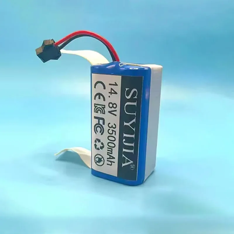 

14.8V 4S1P 3500mAh Vacuum Cleaner Battery 18650 Li-ion Batteries for Robots Vacuum Cleaners Sweepers Various Plug Custom