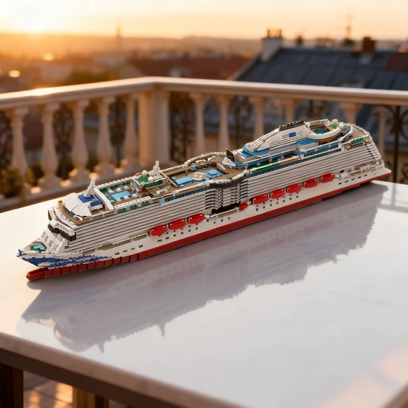 

4595 деталей MOC Королевская принцесса: Набор для сборки, модель Creator Expert, DIY подарок, креативный коллекционный декор, премиум-класс для взрослых